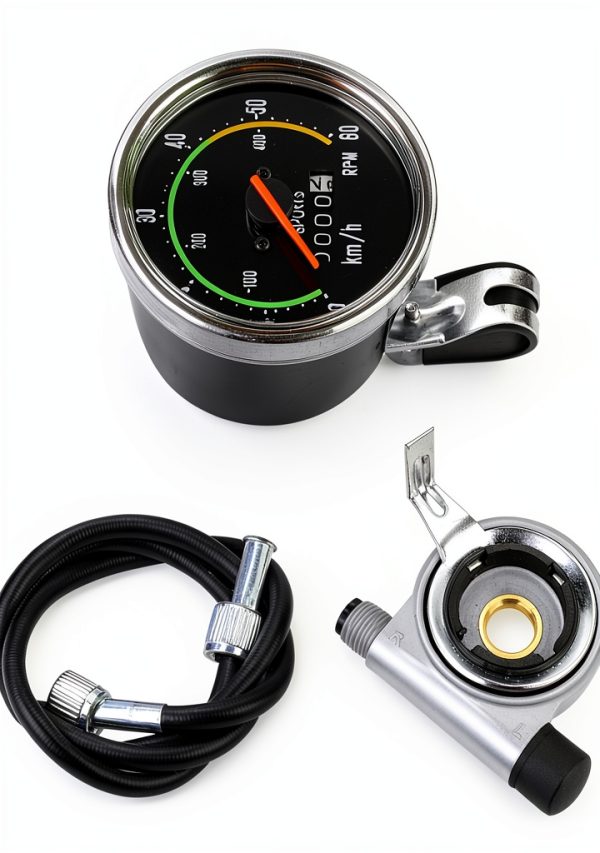 Analog Speedometer GOTOTOP Metal Design for Bikes-1