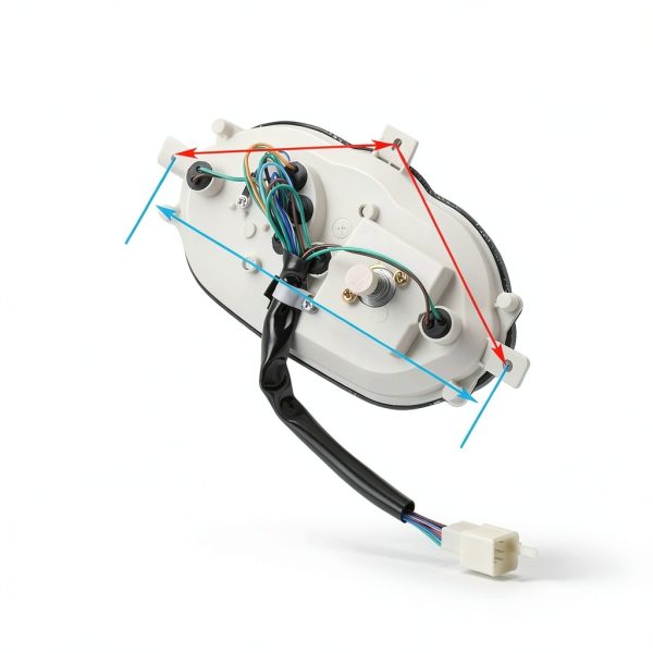 Minho Powersports Speedometer 7.9 x 5.5 x 3.95 inches-3