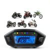 Motorcycle Digital Speedometer by KAOLALI ABS Plastic-6