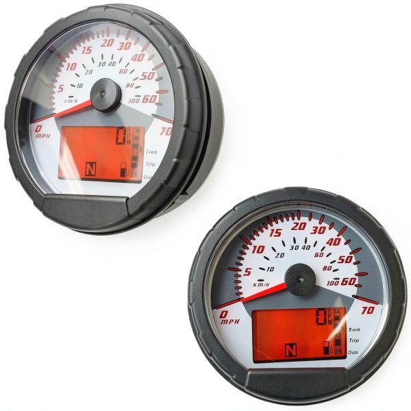 Polaris Speedometer CARFRITRU LCD 0-70 MPH-4