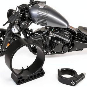 Hoypeyfiy Speedometer Relocation Bracket for Harley Davidson-0
