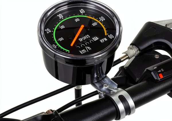 Analog Speedometer GOTOTOP Metal Design for Bikes-4