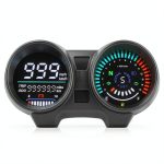 Motorcycle Speedometer MH ABS Lens KM/H MPH-0