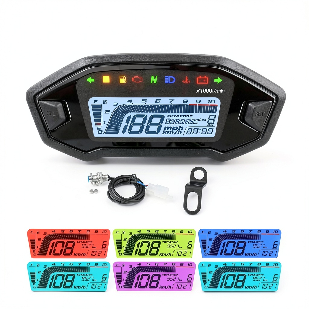Installing MAIMEIMI speedometer on a sport bike