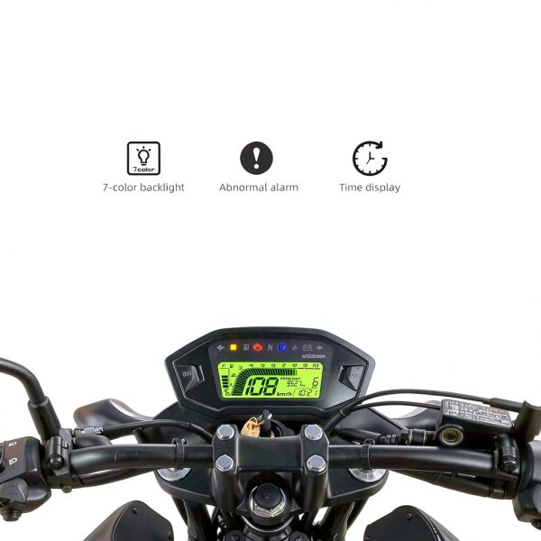Motorcycle Digital Speedometer by KAOLALI ABS Plastic-1