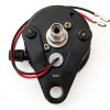 Universal Black Mini Speedometer for Cafe Bikes by 4into1-1