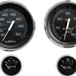 Faria Metal Speedometer Universal Fit-0