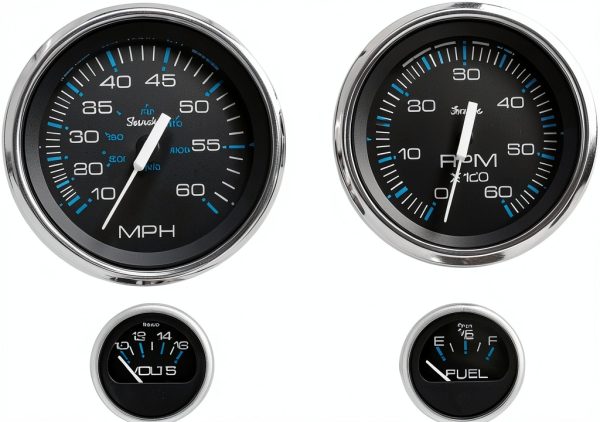 Faria Metal Speedometer Universal Fit-0