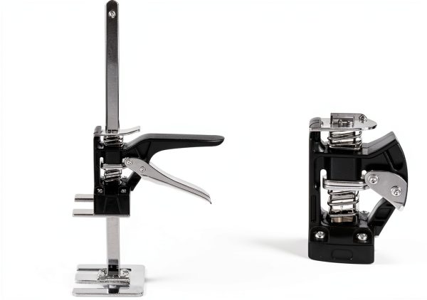 PATIKIL Labor Saving Handle 15inch 570 lb Load-Bearing, 2Pcs Labor Saving Arm Jack Hand Tool 9.8" Range Height Adjustment Device for Door Panel Lifting Cabinet Board Lifter-1