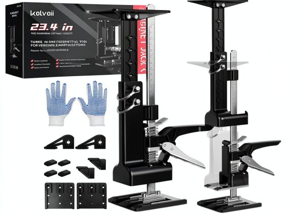 Cabinet Jacks Kolvoii US-K064 2-Pack Black 0-23.4in Lift 360lb-0