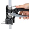 PATIKIL Labor Saving Handle 15inch 570 lb Load-Bearing, 2Pcs Labor Saving Arm Jack Hand Tool 9.8" Range Height Adjustment Device for Door Panel Lifting Cabinet Board Lifter-4