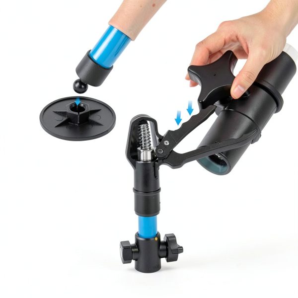 Cabinet Jack 2 PCS Support Pole by Yosoo Health Gear 45-114in-2