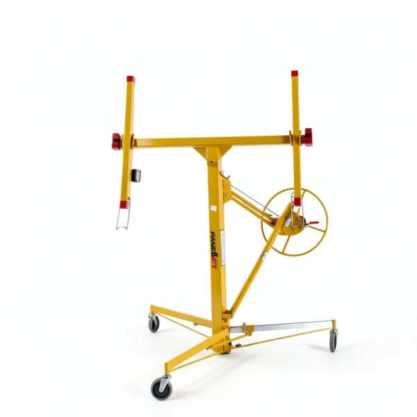 Panellift Drywall Lift 125 – 150 lb Rolling Lifter in Paragon Yellow-1