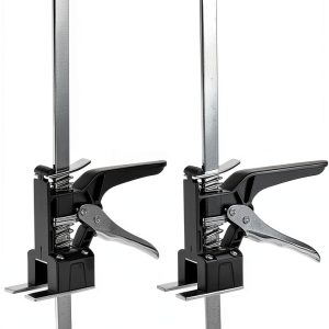 PATIKIL Labor Saving Handle 15inch 570 lb Load-Bearing, 2Pcs Labor Saving Arm Jack Hand Tool 9.8" Range Height Adjustment Device for Door Panel Lifting Cabinet Board Lifter-0
