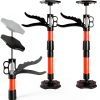 Cabinet Jacks for Installing cabinets, 13.8-23.6 inches Adjustable Support Pole with 360° Rotation, Third Hand Tool Support System with 88 lbs Capacity for Drywall Jack (2 Pack)-0
