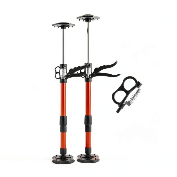 Cabinet Jacks for Installing cabinets, 13.8-23.6 inches Adjustable Support Pole with 360° Rotation, Third Hand Tool Support System with 88 lbs Capacity for Drywall Jack (2 Pack)-4