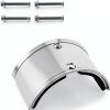 2 PCS Drywall Stilt Replacement Part,Aluminium Alloy Stilt Accessories Curved plate for fixing legs Drywall Stilts Replacement Parts for Plastering,Home Improvement,Painting and Wiring-1
