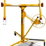 Panellift Drywall Lift 125 – 150 lb Rolling Lifter in Paragon Yellow-0