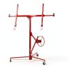 Drywall Lift Elevon 11FT Panel Hoist Jack 150LB Capacity Red-4