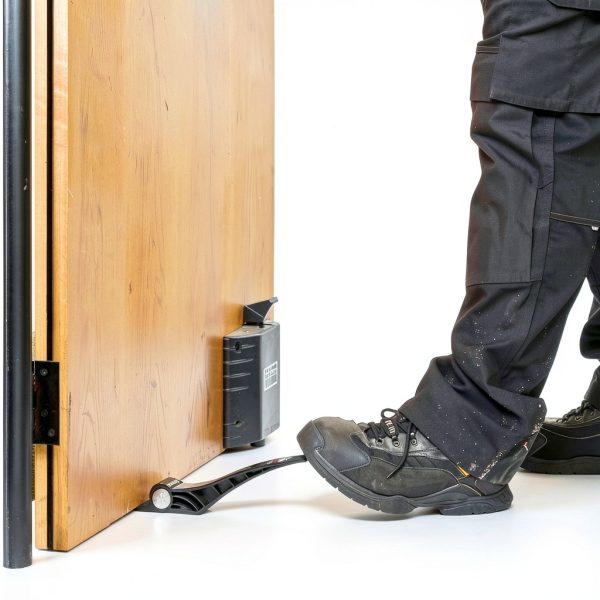 Door Lifter Trend Foot-Operated Drywall Lift D/LIFT/A Black Plastic-2