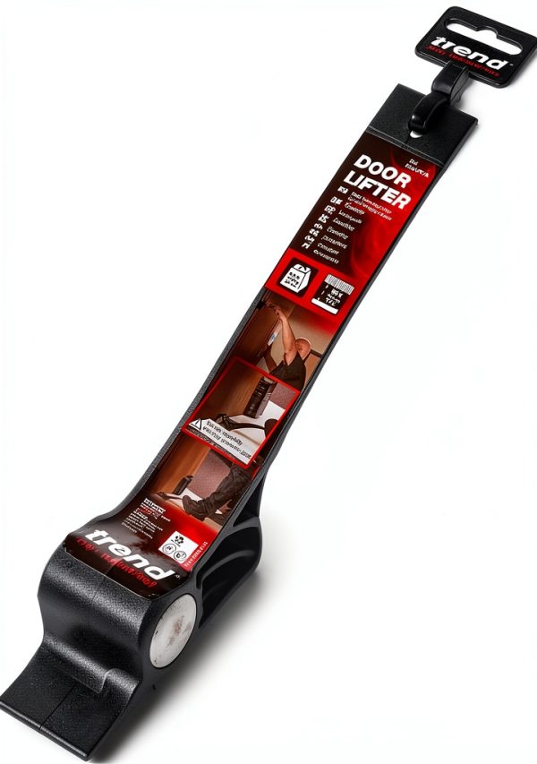 Door Lifter Trend Foot-Operated Drywall Lift D/LIFT/A Black Plastic-1