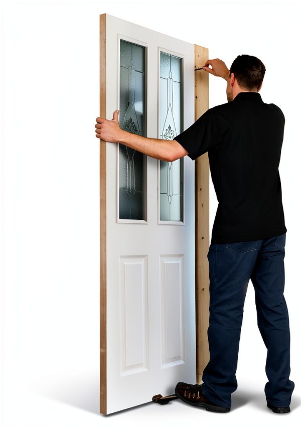 Door Lifter Trend Foot-Operated Drywall Lift D/LIFT/A Black Plastic-5